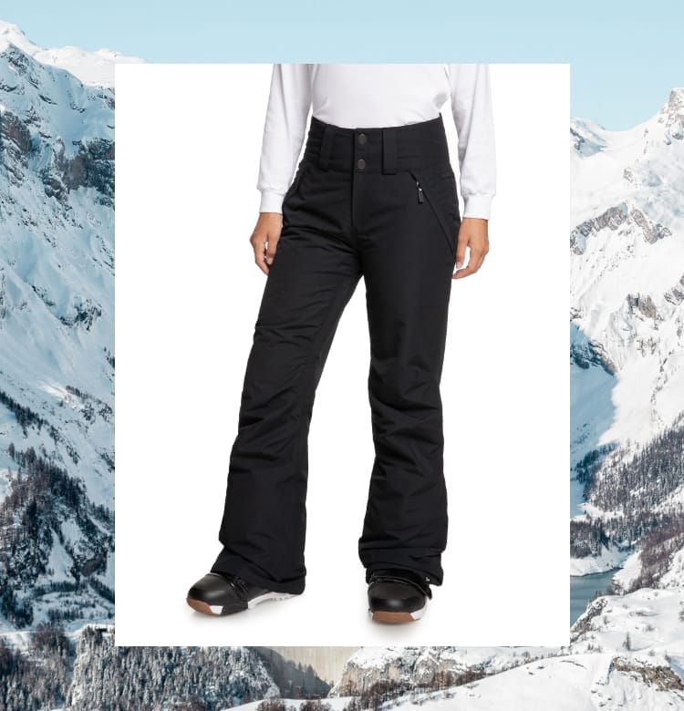 Passive Lines - Women's Black Snow Pant | Roxy